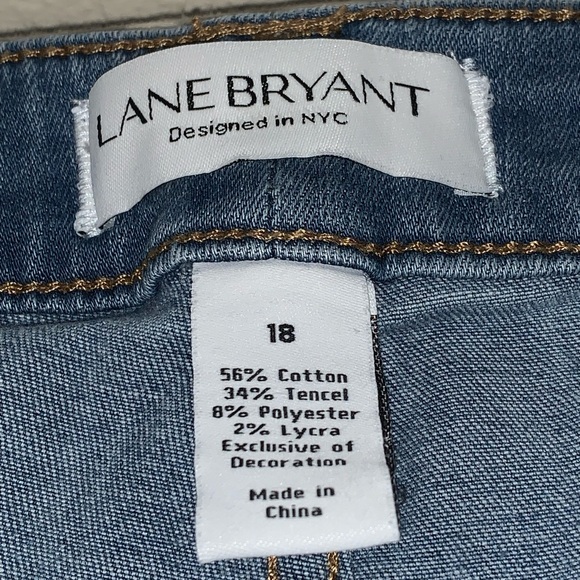 Lane Bryant Mid-Rise Super Stretch Skinny Jeans - Picture 7 of 9